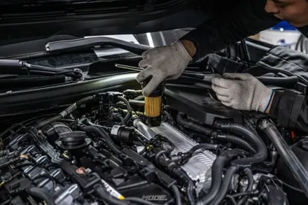 분당 엔진오일 교환 BMW 740i 메인터넌스 / 성남시 분당구 서현동