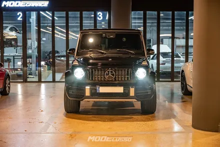 벤츠 지바겐 G63 AMG 만소리 휠 교체 / H&R허브스페이스 장착 / 분당 모드개러지 / 성남 분당, 서현, 판교,