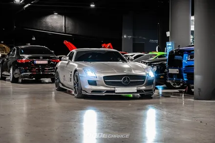 벤츠 SLS AMG 디퍼런셜 오일 & 미션 오일 교환 / 분당 모드개러지 / 성남 분당, 서현, 판교,