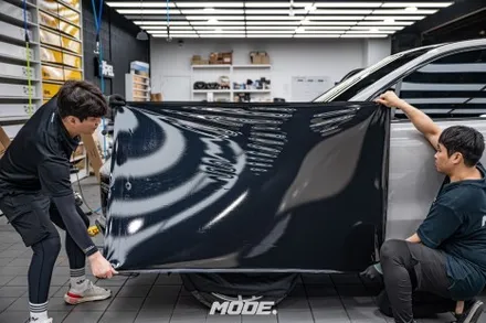 포르쉐 카이엔 터보 3M 전체랩핑 작업기! 카이엔 감쪽같이 변신시키기 분당 모드개러지 / 성남 분당, 서현, 판교,