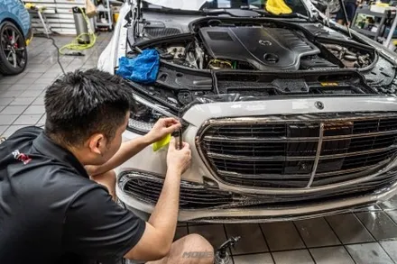 분당 PPF 벤츠 S450 전체 PPF 선두주자는 다릅니다 / 성남시 분당구 서현동