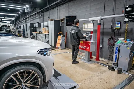 BMW X5 M40i 피렐리 스콜피온 윈터타이어 교환 / 분당 모드개러지 / 성남 분당, 서현, 판교,