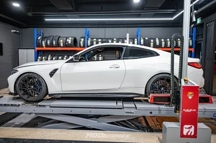 BMW G82 M4 KW V4 서스펜션 교체 & 휠 얼라인먼트 / 분당 모드개러지 / 성남 분당, 서현, 판교,
