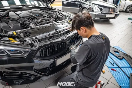 분당 크롬 딜리트 / BMW M850i 그란쿠페 / 모드개러지 / 성남 분당, 서현, 판교,