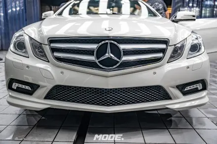 벤츠 E350 카브리올레 PPF와 휠 얼라인먼트를 한 장소에서 동시에?? / 성남 분당, 서현, 판교,