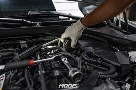 BMW M340i 투어링 메인터넌스! TC 오일이 뭐에요?? 분당 모드개러지 / 성남 분당, 서현, 판교,