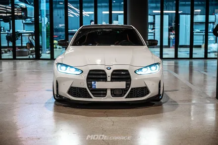 BMW G82 M4 KW V4 서스펜션 교체 & 휠 얼라인먼트 / 분당 모드개러지 / 성남 분당, 서현, 판교,