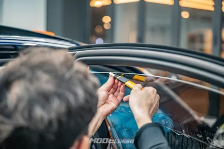 벤츠 C300 4MATIC 하버캠프 세라믹본드 썬팅 신차패키지 / 분당 모드개러지 / 성남 분당, 서현, 판교,