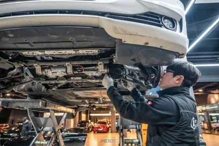 분당 알터네이터 교환 BMW 320d 겉벨트 웜기어 교환 전기부터 조향까지, 핵심 3종 정비 / 성남시 분당구 서현동