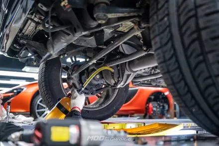 벤츠 지바겐 G500 카브리올레 엔진오일 & 미션오일 교환 / 분당 모드개러지 / 성남 분당, 서현, 판교,