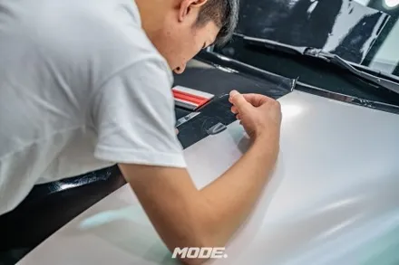 미니쿠퍼 D 전체랩핑 작업과정! 몰라보게 달라졌네?! 분당 모드개러지 / 성남 분당, 서현, 판교,