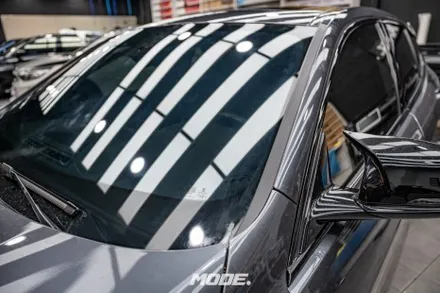 BMW 118d 썬팅 제거 및 재 시공 후퍼옵틱 필름으로 완벽하게 분당 모드개러지 / 성남 분당, 서현, 판교,