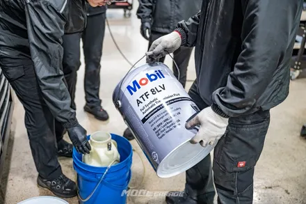 벤츠 지바겐 G500 카브리올레 엔진오일 & 미션오일 교환 / 분당 모드개러지 / 성남 분당, 서현, 판교,