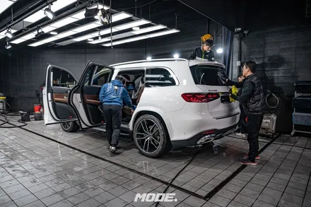 벤츠 GLS 580 신차패키지 루마 버텍스 썬팅 PPF 유리막코팅! 분당 모드개러지 / 성남 분당, 서현, 판교,