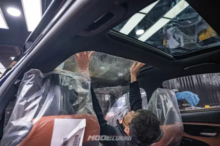 벤츠 C300 4MATIC 하버캠프 세라믹본드 썬팅 신차패키지 / 분당 모드개러지 / 성남 분당, 서현, 판교,