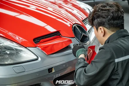 벤츠 SLK 350 3M 전체 랩핑 / 분당 모드개러지 / 성남 분당, 서현, 판교,