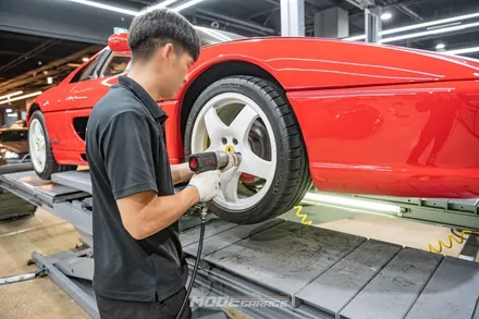 페라리 F355 GTS 배터리 교체 / 분당 모드개러지 / 성남 분당, 서현, 판교,