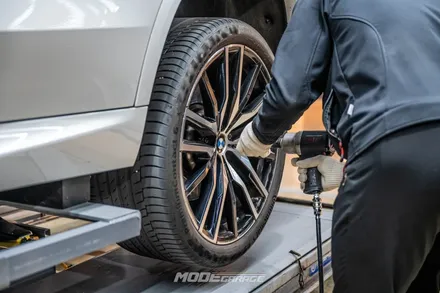 BMW X5 M40i 피렐리 스콜피온 윈터타이어 교환 / 분당 모드개러지 / 성남 분당, 서현, 판교,