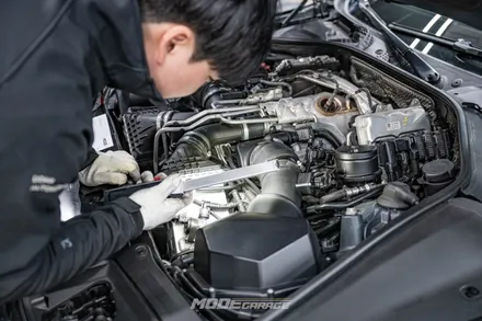 BMW F10 M5 엔진오일 & 오일필터 교환 / 분당 모드개러지 / 성남 분당, 서현, 판교,