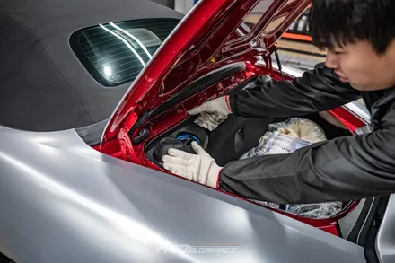 포르쉐 718 박스터 4.0 GTS 엔진오일 & 오일필터 교환 / 분당 모드개러지 / 성남 분당, 서현, 판교,