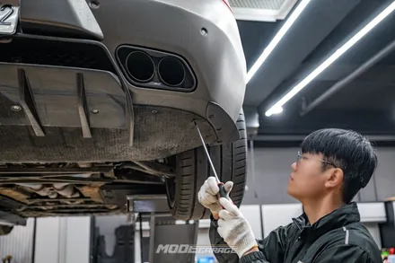 벤츠 SLS AMG 디퍼런셜 오일 & 미션 오일 교환 / 분당 모드개러지 / 성남 분당, 서현, 판교,