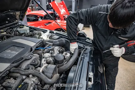 벤츠 지바겐 G500 카브리올레 엔진오일 & 미션오일 교환 / 분당 모드개러지 / 성남 분당, 서현, 판교,