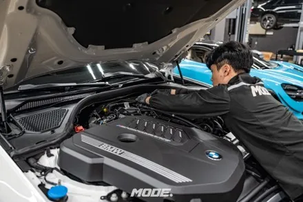 BMW M340i 메인터넌스! 디퍼런셜 오일 교환의 중요성! 분당 모드개러지 / 성남 분당, 서현, 판교,