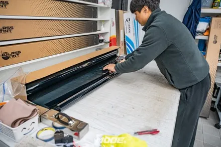 아우디 A5 카브리올레 신차패키지 글라스틴트 썬팅  분당 모드개러지 / 광명, 안양, 시흥