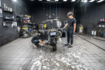분당 바이크 디테일링 디테일링 세차 성지 모드루쏘 / 성남시 분당구 서현동