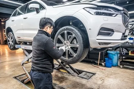 분당 댐퍼풀리 교환 볼보 XC60 정숙한 주행의 열쇠 / 성남시 분당구 서현동