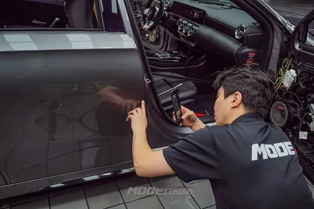 벤츠 A45 AMG / 풀랩핑 / 이노즈텍 / 모드개러지 성남 분당점 / 성남 분당, 서현, 판교,