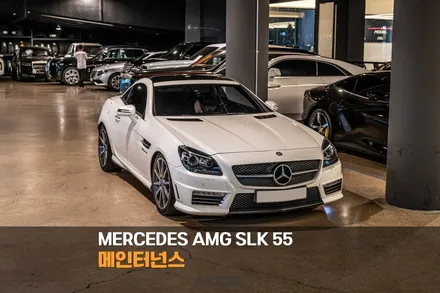 분당 디퍼런셜 오일 교환 벤츠 AMG SLK 55 / 성남시 분당구 서현동