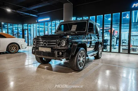 벤츠 지바겐 G500 카브리올레 엔진오일 & 미션오일 교환 / 분당 모드개러지 / 성남 분당, 서현, 판교,