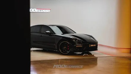 포르쉐 파나메라 GTS / 엔진오일필터 교체 및 교환 / 브래이크 패드 교체 및 디테일링 / 모드개러지 성남 분당점 / 성남 분당, 서현, 판교,