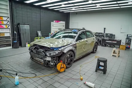 벤츠 A45 AMG / 풀랩핑 / 이노즈텍 / 모드개러지 성남 분당점 / 성남 분당, 서현, 판교,