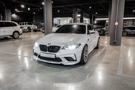 BMW M2 BC 레이싱 2WAY 서스펜션 교체 & 휠 타이어 교체 / 분당 모드개러지 / 성남 분당, 서현, 판교,