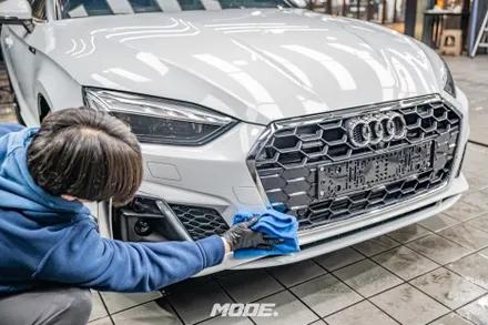 아우디 A5 카브리올레 신차패키지 글라스틴트 썬팅  분당 모드개러지 / 광명, 안양, 시흥