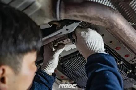 분당 엔진 미션 마운트 교환 작업 벤츠 SLC 200 / 성남 분당, 서현, 판교,