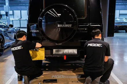 벤츠 G63 AMG W463 지바겐 / 컨디션체크 에어컨필터교환 후미등 수리 및 교환 디테일링  / 모드개러지 성남 분당점 / 성남 분당, 서현, 판교,