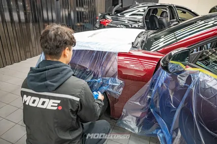 쉐보레 카마로 ZL1 썬팅 재시공 & 디테일링 세차 / 분당 모드개러지 / 성남 분당, 서현, 판교,