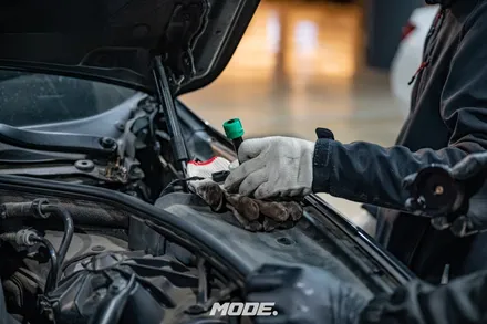 분당 브레이크 오일 교환 / BMW 520d / 모드개러지 / 성남 분당, 서현, 판교,
