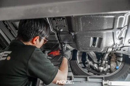 벤츠 AMG GT 43 엔진오일 교환 휠 얼라인먼트 빠르고 정확하게! 분당 모드개러지 / 성남 분당, 서현, 판교,
