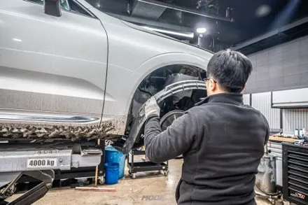 분당 댐퍼풀리 교환 볼보 XC60 정숙한 주행의 열쇠 / 성남시 분당구 서현동