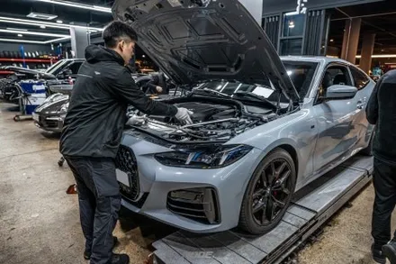분당 디퍼런셜 오일 교환 BMW 420i 쿠페 관리의 중요성 / 성남시 분당구 서현동