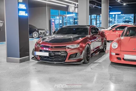 쉐보레 카마로 ZL1 썬팅 재시공 & 디테일링 세차 / 분당 모드개러지 / 성남 분당, 서현, 판교,
