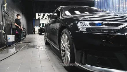 아우디 A8 LWB 크롬죽이기 / 전체 PPF 작업 / 모드개러지 성남 분당점 / 성남 분당, 서현, 판교,
