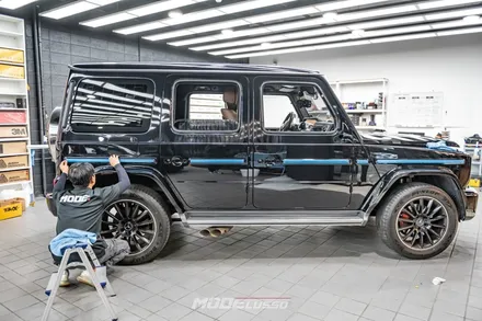 벤츠 지바겐 G63 AMG 전체 랩핑 [사틴블랙] / 분당 모드개러지 / 성남 분당, 서현, 판교,