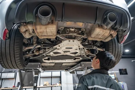 포르쉐 718 박스터 4.0 GTS 엔진오일 & 오일필터 교환 / 분당 모드개러지 / 성남 분당, 서현, 판교,