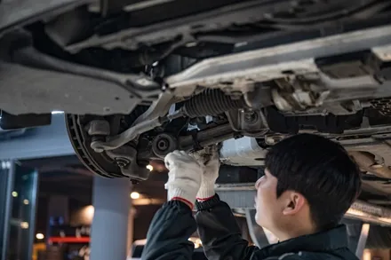벤츠 CLS 400d 로어암, 텐션스트럿 & 엔진오일 교환 / 분당 모드개러지 / 성남 분당, 서현, 판교,