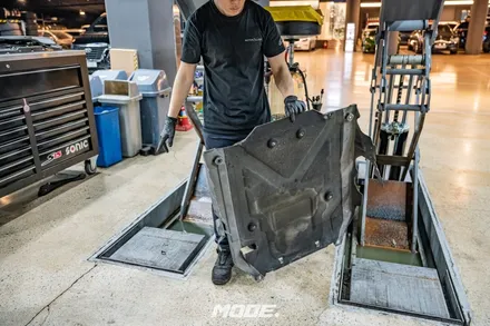 분당 미션오일 교환 / 재규어 F타입 S 쿠페 / 모튤 엔진오일 교환 / 모드개러지 / 성남 분당, 서현, 판교,